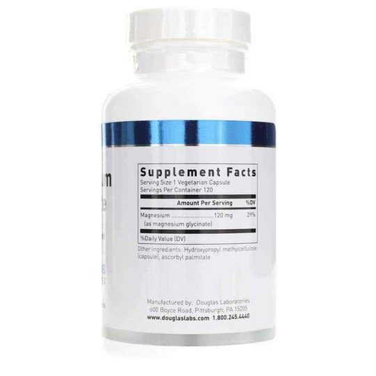 Magnesium Glycinate 120 Mg, DGL